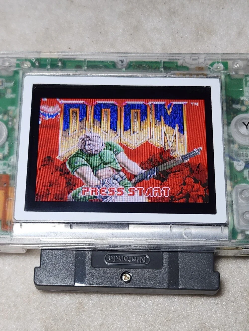 Doom for Nintendo Gameboy Advance GBA